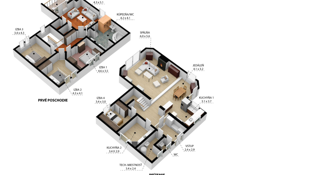 (PREDANÉ!!!) EXKLUZÍVNY 6-izbový rodinný dom s bazénom a veľkým pozemkom – RAJECKÉ TEPLICE – POLUVSIE