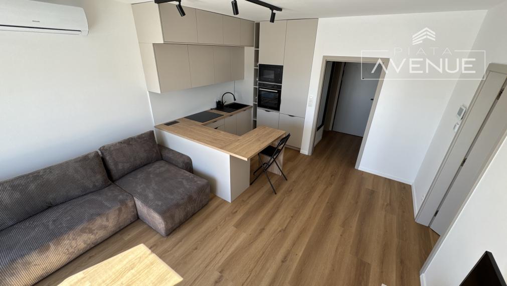 (PRENAJATÉ!!!)ZARIADENÁ NOVOSTAVBA 2+kk ŽILINA - ŠIRŠIE CENTRUM (47m2) s TERASOU 20m2 a parkovacím státím