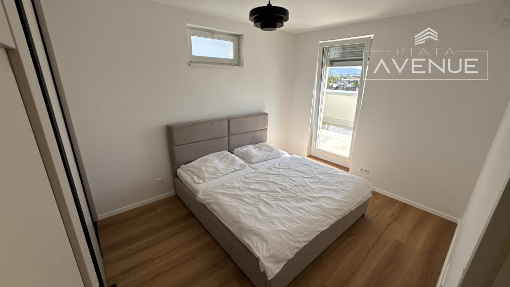 (PRENAJATÉ!!!)ZARIADENÁ NOVOSTAVBA 2+kk ŽILINA - ŠIRŠIE CENTRUM (47m2) s TERASOU 20m2 a parkovacím státím