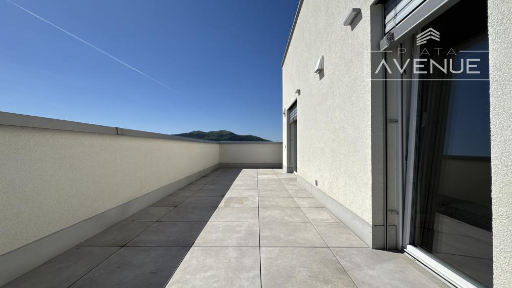 (PRENAJATÉ!!!)ZARIADENÁ NOVOSTAVBA 2+kk ŽILINA - ŠIRŠIE CENTRUM (47m2) s TERASOU 20m2 a parkovacím státím