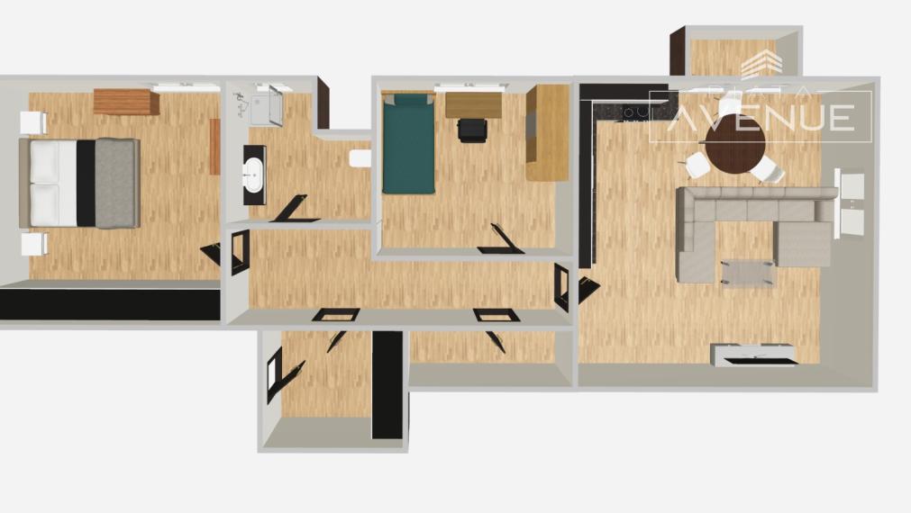 NA PREDAJ/ 3 IZBOVÝ BYT V NOVOSTAVBE/ TURČIANSKE JASENO