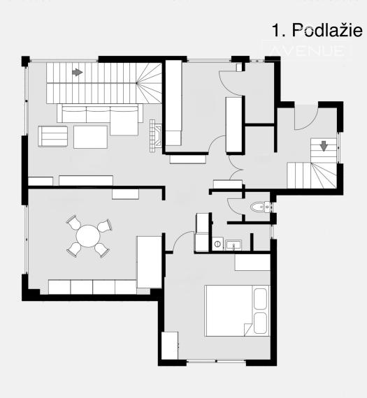 (REZERVOVANÉ!!!)NA PREDAJ/ 7 - IZBOVÝ RODINNÝ DOM/ MARTIN - PRIEKOPA