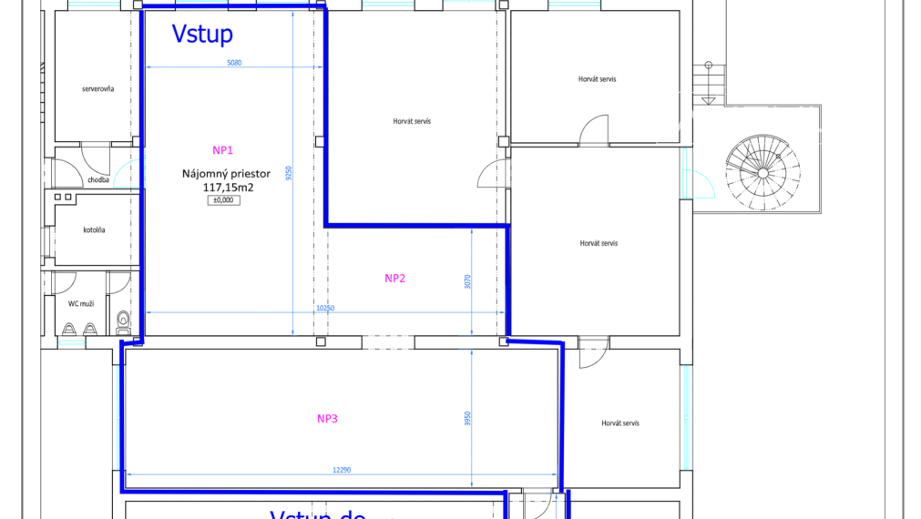 Prenájom obchodných priestorov s kompletným zázemím – Žilina