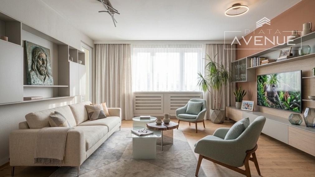 Piata Avenue | 3-izbový byt s výhľadom na Martinky, Ľadoveň