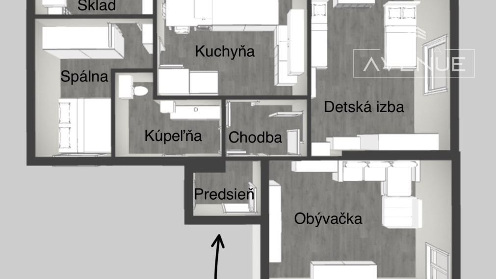 Piata Avenue | Rodinný dom s pozemkom (735 m2) - Poluvsie