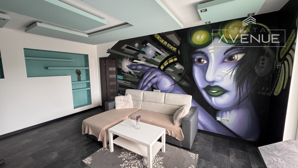Na prenájom zariadený byt 2+1 , Žilina - Hliny (57m2) s balkónom