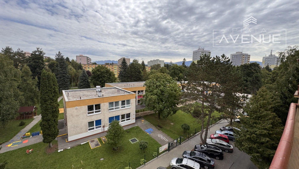 Na prenájom zariadený byt 2+1 , Žilina - Hliny (57m2) s balkónom