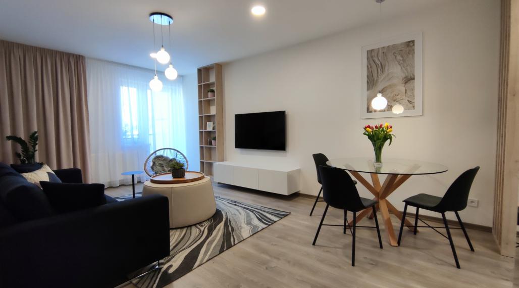 EXKLUZÍVNE!!! CENTRUM NOVOSTAVBA 2+kk RAJECKÉ TEPLICE (59m2) s loggiou