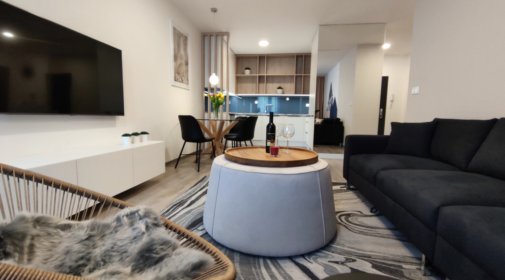 EXKLUZÍVNE!!! CENTRUM NOVOSTAVBA 2+kk RAJECKÉ TEPLICE (59m2) s loggiou