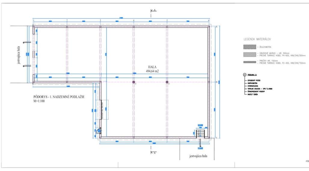 Prenájom-Rozbehnite svoj biznis naplno – hala 509 m² na Bánovskej ceste