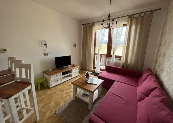 Novostavba  dvojizbového bytu obľúbený rezort Apartmány Lomnica (46m2) s parkovacím státím