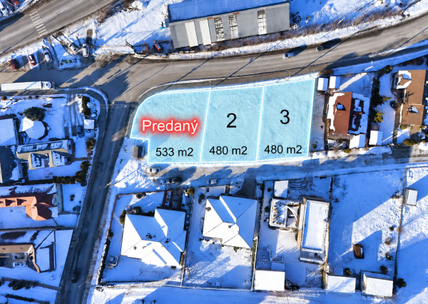 stavebný pozemok - 700m od centra Rajeckých Teplíc
