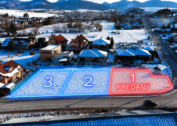 stavebný pozemok - 700m od centra Rajeckých Teplíc